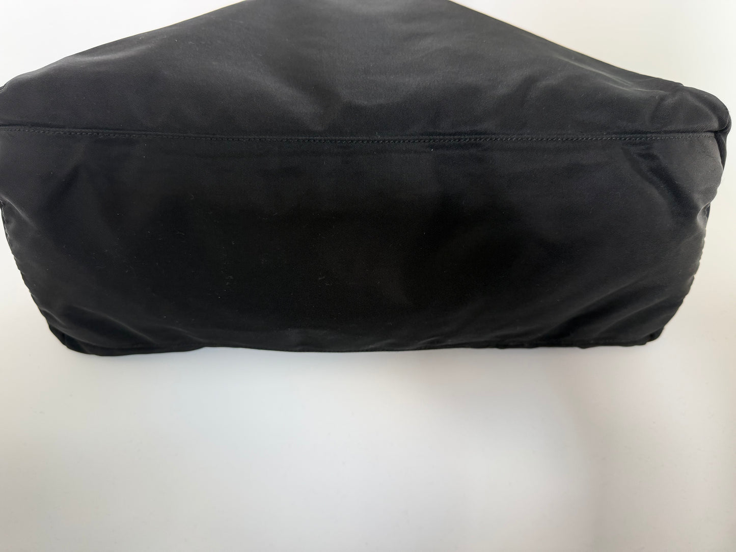 Prada Tessuto Nylon Tote Bag Black Shoulder Handbag